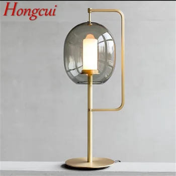 Современная креативная настольная лампа Hongcui Nordic, дизайн фонаря, настольная лампа, декоративная для дома, гостиной  5