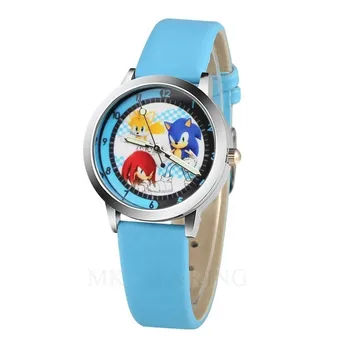 Брендовые светящиеся часы с таймером из мультфильма аниме для детей, кварцевые часы для мальчиков и девочек, подарки для студентов, часы Relogio Kol Saati  5