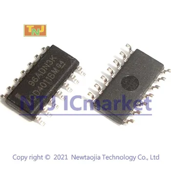 50 ШТ CD4011BM SOP-16 CD4011 CMOS Quad с 2 входами NAND-вентиля 14-SOIC Микросхема IC  0