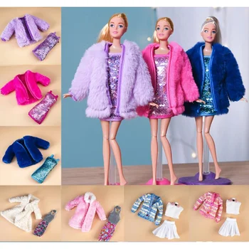 Игрушка TA7 красивое пальто платье топ юбка костюмы одежда для ваших кукол Bbie 1/6 FR FR2 Xinyi ST.  10