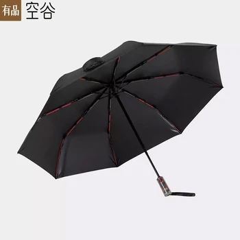 Автоматический механический зонт Youpin с прозрачной ручкой, защитой от отскока UPF＞ 50, УФ-защитой, складной зонт от солнца и дождя.  1