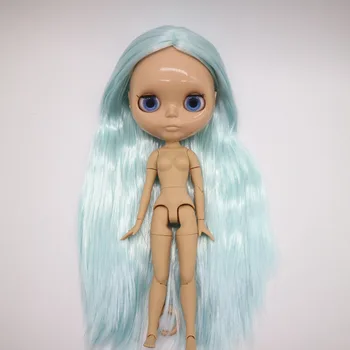 Фигурки кукол Nude blyth с совместным телом, кукла с загорелой кожей без макияжа  10