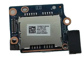 Оригинал для DELL XPS 17 9710 Precision 5760 AUDIO SD Smart Card Reader Плата ввода-вывода 0KWT61 KWT61  3