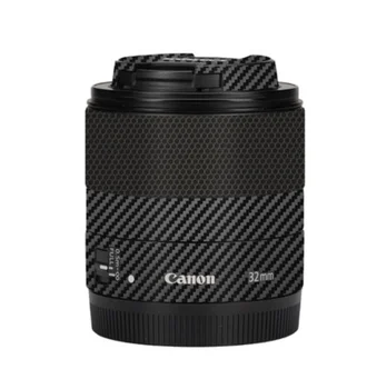 Защитная пленка для зеркальных объективов Canon EFM 32 F1.4 STM Защита объектива от царапин Наклейка-наклейка Пленка для обертывания объектива  4