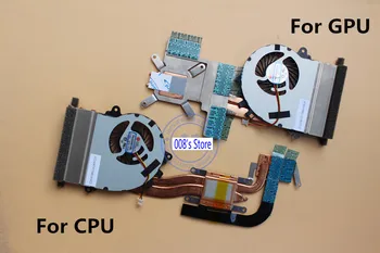 Новый Ноутбук CPU GPU Кулер/Вентилятор Радиатора Для MSI GS70 -2PE GS72 Stealth Pro GTX 765M Радиатор PAAD06015SL N229 N269 0.55A 5VDC  3