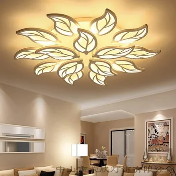 светодиодные потолочные светильники для гостиной промышленный потолочный светильник candeeiro de teto потолочная люстра для дома  5