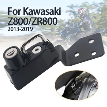 Комплект замков для мотоциклетных шлемов Kawasaki Z800 ZR800 Защитный противоугонный замок для шлемов, защищенный от коррозии, аксессуары из прочного алюминиевого сплава  5