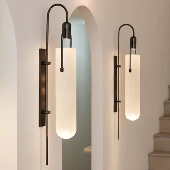 Настенные светильники TEMAR Postmodern, встроенные в помещение светодиодные светильники креативного дизайна, прикроватная лампа для гостиной.  5