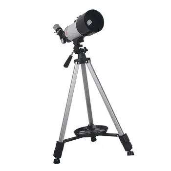 Портативный 70-мм 400-мм телескоп для начинающих, Телескоп для путешествий, Регулируемый Штатив с преломляющим телескопом с окулярами 10 мм, 25 мм  5