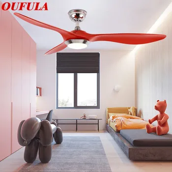 Современные потолочные вентиляторы SOURA с дистанционным управлением, Вентиляторное освещение для домашнего фойе, столовой, спальни  3