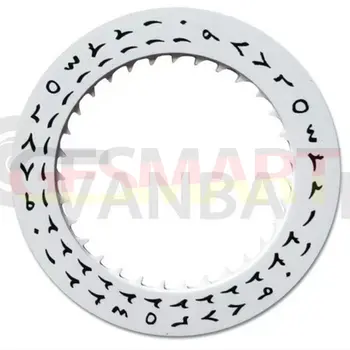 Белый арабский дисковый диск с датой Подходит для NH35/36 Положение 3/3.8  4