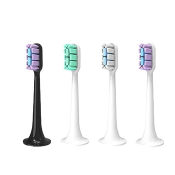 Головка зубных щеток для электрической зубной щетки Xiaomi T300/T700, ультразвуковая 3D-сменная головка для отбеливания полости рта высокой плотности  0