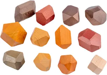 Каменная строительная игрушка Bolck - Красочная укладка камней, сортировка блоков, укладка Монтессори, дошкольное обучение, Сенсорное До  5