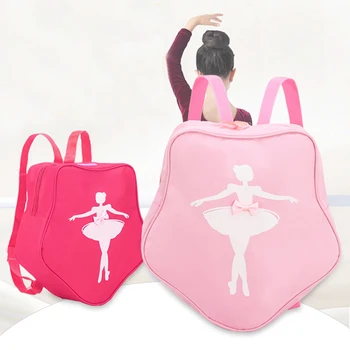 Детская балетная Гимнастическая Спортивная Танцевальная сумка для йоги для девочек, сумка через плечо, рюкзак Cavans, танцевальная сумка, Детская балетная танцевальная сумка  4