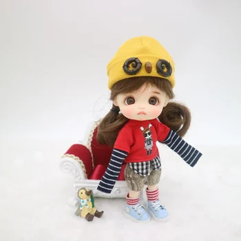 Кукла OB 11 Eggy dolls STO с шарнирным телом продается вместе с одеждой и париком  10