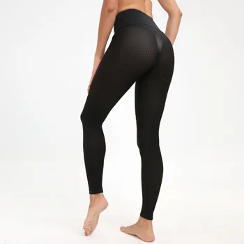 Прозрачные Леггинсы для Фитнеса Honeycomb Yoga Gym Leggings Женские Сексуальные Спортивные Колготки 2023 Leggins Mujer Legging Sport Femme  5