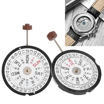 Механизм 517/507 Оригинальные часы, кварцевый механизм с двойным календарем для EAT, механизм 517, Аксессуары для ремонта мужских часов  5