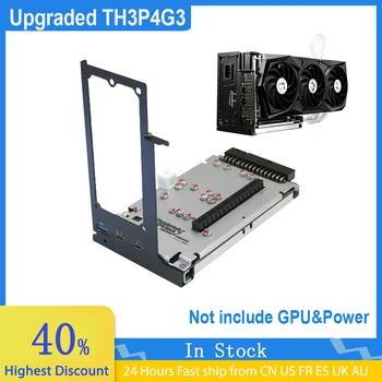 Модернизированная Док-станция для Видеокарты TH3P4G3 Thunderbolt, совместимая с GPU, для ноутбука с внешней Графической картой Macbook Notebook PD 60 Вт 40 Гбит/с  5