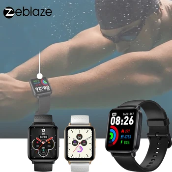 Zebraze плавать GPS смарт часы 5ATM водонепроницаемый длительный выносливость экран HD упражнений частота сердечных сокращений артериальное давление мониторинг смарт-часы  4