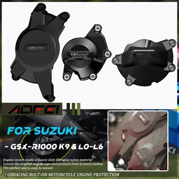 GSX-R 1000 K9 Мотоциклы Комплект Защитной крышки двигателя Чехол для GB Гоночный Чехол для SUZUKI GSXR1000 GSXR 1000 2009-2016 K9  10