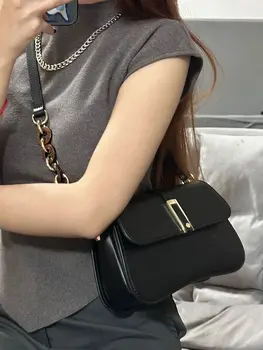 Высококачественная сумка из черного золота, женская сумка через плечо, модная универсальная повседневная женская сумка через плечо иностранного производства, сумка для подмышек  5