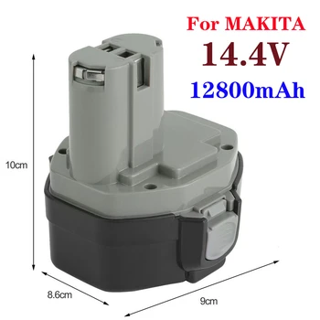 100% Оригинальный 14,4 В 12800 мАч NI-MH Аккумулятор для электроинструмента MAKITA 14,4 В Аккумулятор для Makita PA14, 1422, 1420 192600-1 6281D 6280D  4
