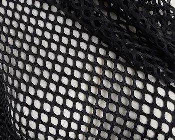 Сетка с алмазными отверстиями Полиэстер спандекс ажурная ткань для изготовления одежды своими руками 165x50 см - продается по цене полуметра  5
