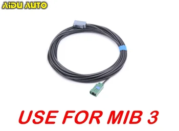 Для MIB 3 VW skoda audi A4 B9 Q3 F3 seat lowline higline MQB Задняя камера видеовыход Экран Кабель жгут проводов  1