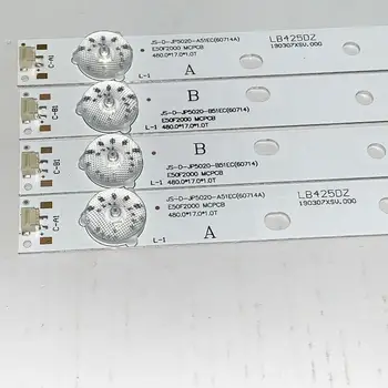 40-80 шт./ЛОТ 50-дюймовая светодиодная лента подсветки 5 Ламп для 50