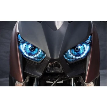 Аксессуары для мотоциклов Наклейка для защиты фар Наклейка для фар Yamaha Xmax 300 Xmax 250 2017 2018 A  5