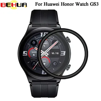 Защитная Пленка BEHUA Для Huawei Honor Watch GS3 Smartwatch 3D Изогнутая Крышка Мягкая Защитная Пленка (Не Стекло) Аксессуары  5
