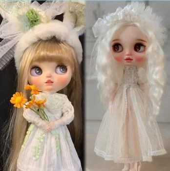Кукла Blyth по индивидуальному заказу, сделанная вручную, кукла для продажи по индивидуальному заказу и одежда (не уши и обувь)  5