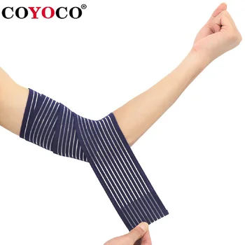 1 шт. Регулируемые нейлоновые налокотники, подтяжки, эластичная повязка для складывания, профессиональный спортивный волейбольный протектор для рук COYOCO  5