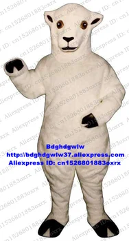 Костюм талисмана белой овцы козы, костюм персонажа мультфильма для взрослых, костюм, привлекающий деловых людей, носит их zx2965  5