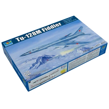 Trumpeter 01687 1/72 Русский самолет-перехватчик Tu128 Tu-128M Fiddler Plastic Assembly Model Toy Gift Building Kit  10