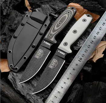 Прямой нож с лезвием из высокоуглеродистой стали 1095 и рукояткой G10, тактические карманные ножи EDC Knife  5