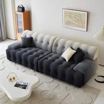Напольные Современные диваны для гостиной Nordicrelax Экономичный Комплект диванов для гостиной Элегантный дизайн Диваны Wohnzimmer Мебель HY50  5