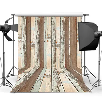 Деревянный фон Винтажные очищенные полосы Деревянная доска с полом Текстурный фон для фотосъемки в стиле шебби-шик  5