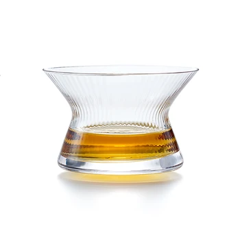 Японский Бокал Для виски Edo Kiriko Spin Glass Neat Bowl Collection Crystal Whisky Cup Cappie XO Brandy Snifter Лимитированная Деревянная Подарочная Коробка  1