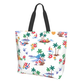 Сумка для серфинга, большая женская повседневная летняя сумка для морского серфинга, сумка через плечо, Многоразовая сумка для покупок, Пляжная сумка  3