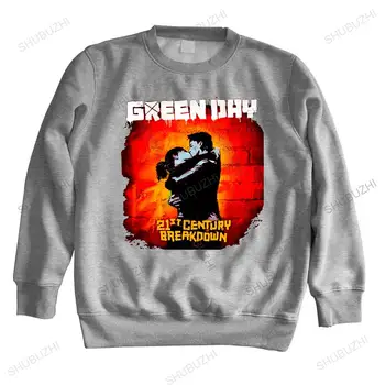 Green Day Kiss Цвет 21st Century Breakdown Черный Новый Официальный топ в стиле панк-рок для него, брендовая зимняя толстовка больших размеров для мальчиков  4