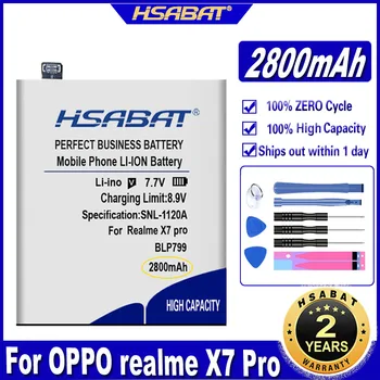Аккумулятор HSABAT BLP799 2800 мАч для Oppo Realme 7x7x3 Pro Realme7 Pro RMX2170  10