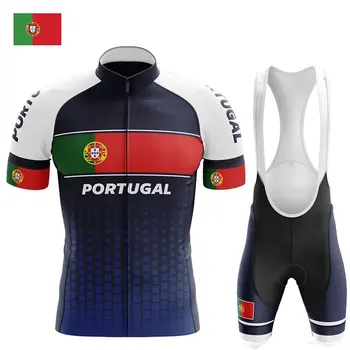 2024 Португалия Велосипедная Одежда Мужской Летний Комплект Из Джерси Для Велоспорта С Коротким Рукавом MTB Велосипедная Одежда Для Триатлона Maillot Ropa Ciclismo  10