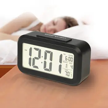 Цифровой будильник с индикацией температуры с подсветкой  5