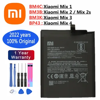 Оригинальный Аккумулятор Xiaomi BM3B BM3K BM4C BP43 Для Xiaomi Mi Mix 2 2S 3 4 Mix2 Mix2S Mix3 Mix4 Запасные Батареи Для Телефонов Bateria  5