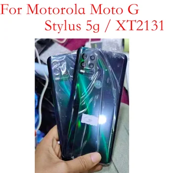 1шт Новый Для Motorola Moto G Stylus 5g Gstylus5g XT2131 Задняя Крышка Батарейного Отсека Задняя Панель Двери Корпус Корпуса Запчасти для Ремонта  5