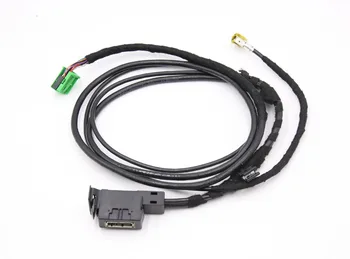 AIDUAUTO AMI AUX USB интерфейс со жгутом проводов подходит для AUDI A4 A5 A6 Q5 Q7 4F0 035 909  5