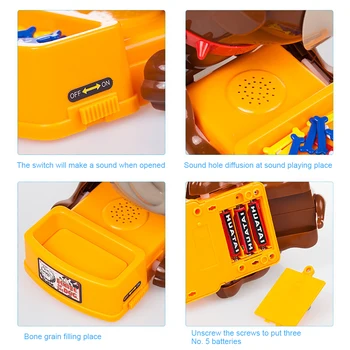Электрическая игрушка для страшных собак, Антистрессовая креативная декомпрессионная игрушка, Забавная настольная многопользовательская игра для интерактивных родителей и детей  4