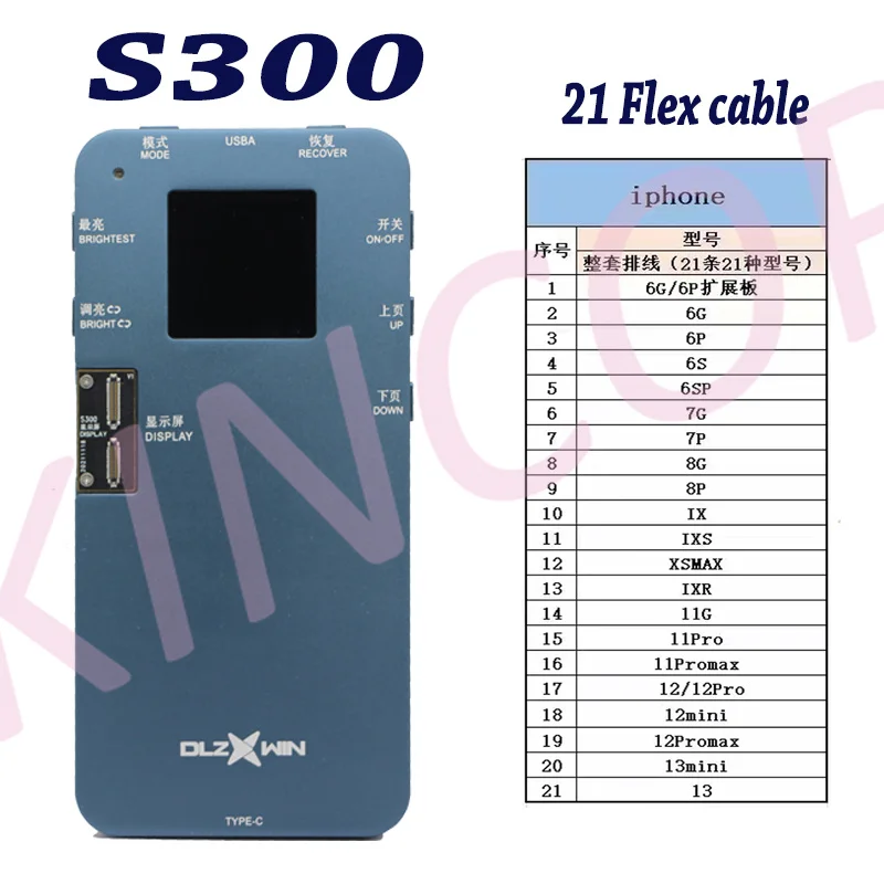 Dl S300 3d Touch Test True Tone Инструмент Для Ремонта ЖК-экрана Itestbox Многофункциональный Тестер Для Программатора Серии Iphone 6g-13