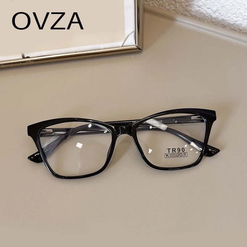 OVZA Ретро Оправа для оптических очков 